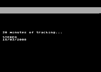 30 Minutes of Tracking