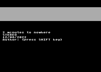 3 Minutes to Nowhere