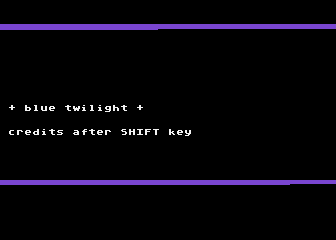 Blue Twilight
