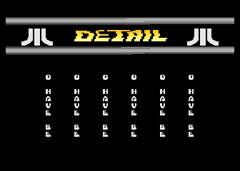 Detail's Second Demo