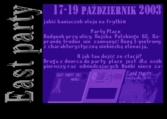 East Party 2k3 Invitro