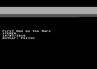 First Man on the Mars