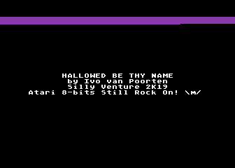 Hallowed Be Thy Name