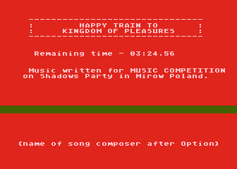 Happy Train to Kingdom of Pleasures