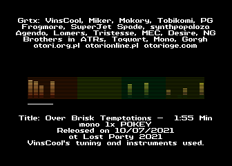 Over Brisk Temptations