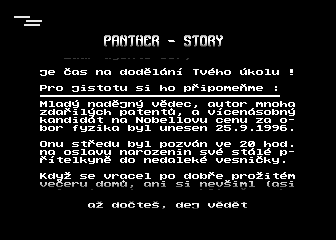 Panther II - Story