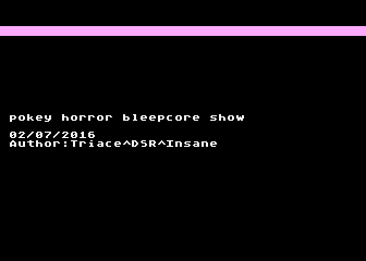 Pokey Horror Bleepcore Show