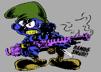 Rambo Smurf