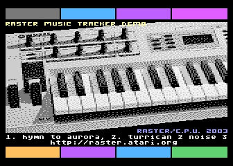 Raster Music Tracker Demo