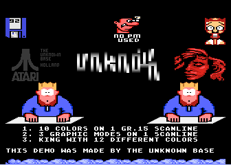 The Unknown Base Graphic Demo