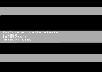 Zasluzene tretie miesto