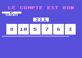 Des chiffres et des lettres