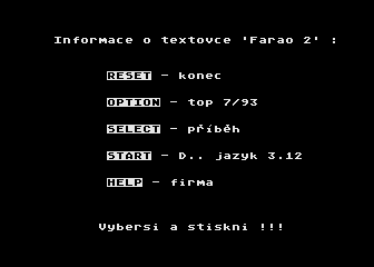 Farao 2 - Part I