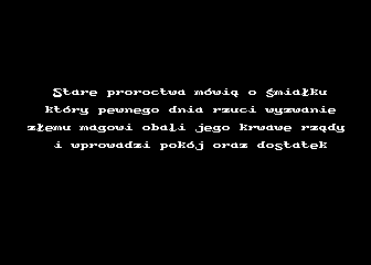 Miecz przeznaczenia - Intro