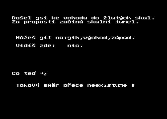 Tajemstvi zlutych skal