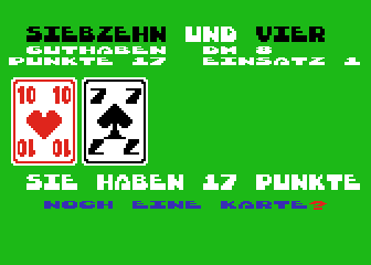 Siebzehn und vier