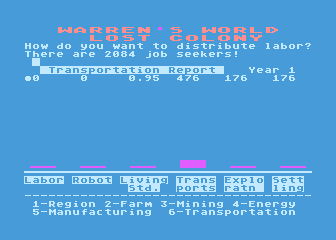 Warren's World Lost Colony