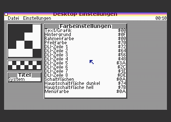 BOSS-X colour preferences