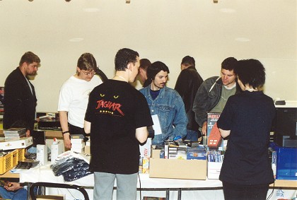 [Photo: Schouten's stand again]