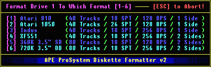 ProSystem formatter 2