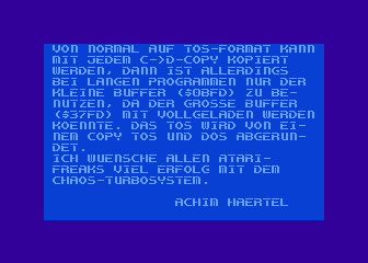 Das Chaos-Turbosystem