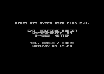 Hobby-Tronic Demo (c) 1988