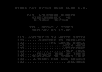 Hobby-Tronic Demo (c) 1988