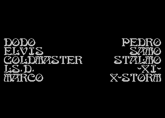 Last Party '98 Invitation