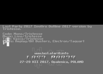 Last Party 2017 Invitro