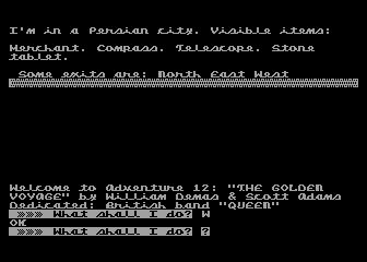 Adventure 12: The Golden Voyage