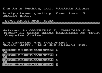 Adventure 7: Mystery Fun House