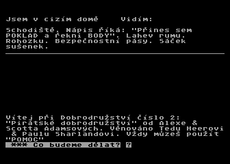 Adventure 2: Pirate Adventure (Czech version)