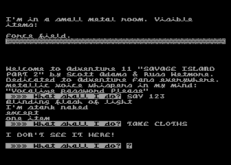 Adventure 11: Savage Island: Part 2