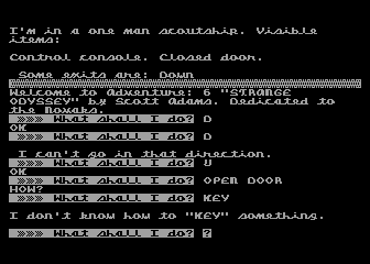 Adventure 6: Strange Odyssey