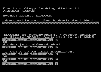 Adventure 4: Voodoo Castle