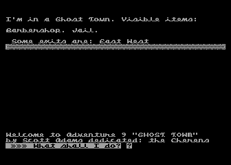 Adventure 9: Ghost Town
