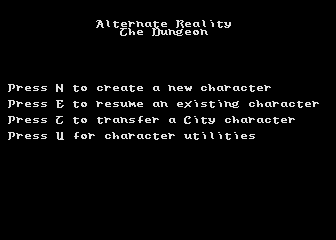 Alternate Reality: The Dungeon