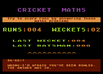 Cricket Maths