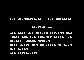 Die Zeitmaschine: Die Ruckkehr - Episode 2