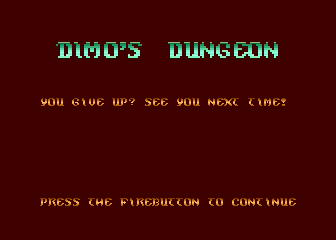 Dimo's Dungeon