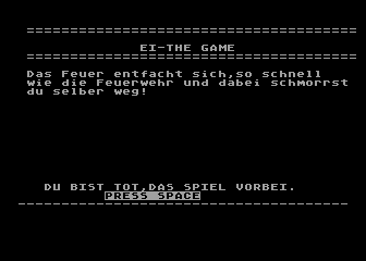 EI - The Game Oder Das Ding Mit Dem Pickel