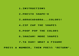 Ernie's Magic Shapes