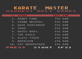 Karate Master