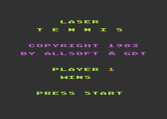 Laser Tennis