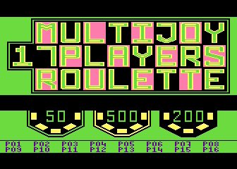 Multijoy 17Players Roulette