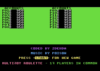 Multijoy 17Players Roulette