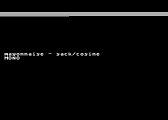 Mayonnaise