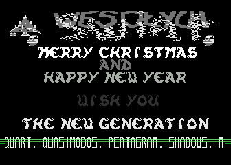 Merry Christmas and Happy New Year
