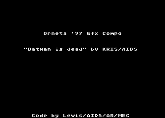 Batman is Dead