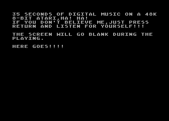 Long Digital Music Demos